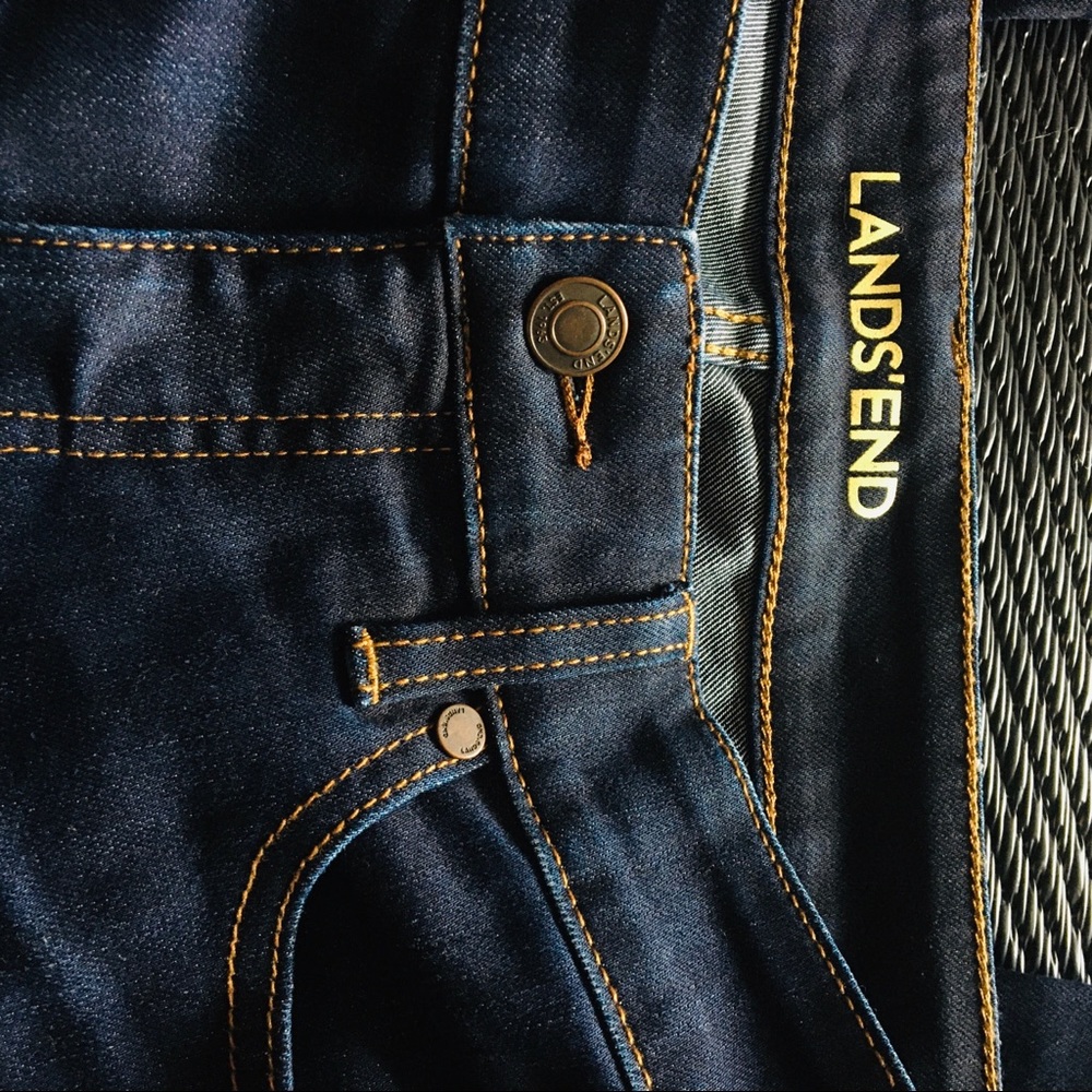 Lands' End • Dark Jeans - Picture 7 of 10